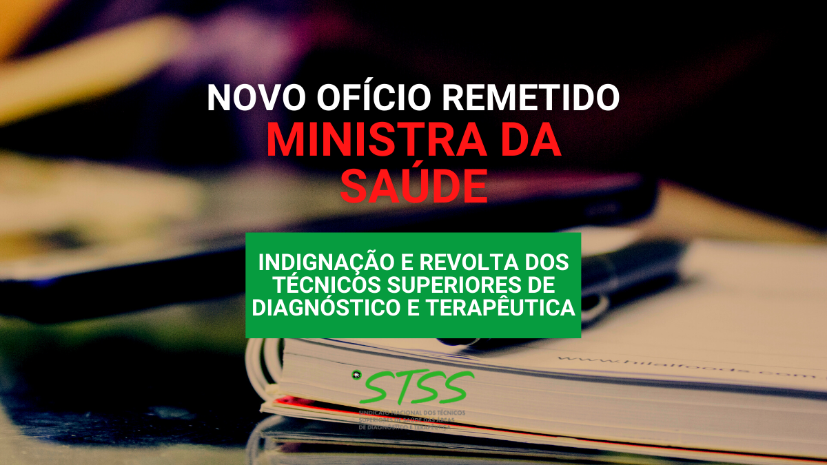 Ofício remetido à Ministra da Saúde