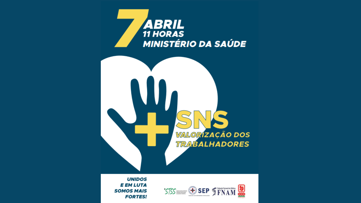 Dia Mundial da Saúde - Ação Conjunta de Protesto em Frente ao Ministério da Saúde