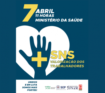 Dia Mundial da Saúde - Ação Conjunta de Protesto em Frente ao Ministério da Saúde