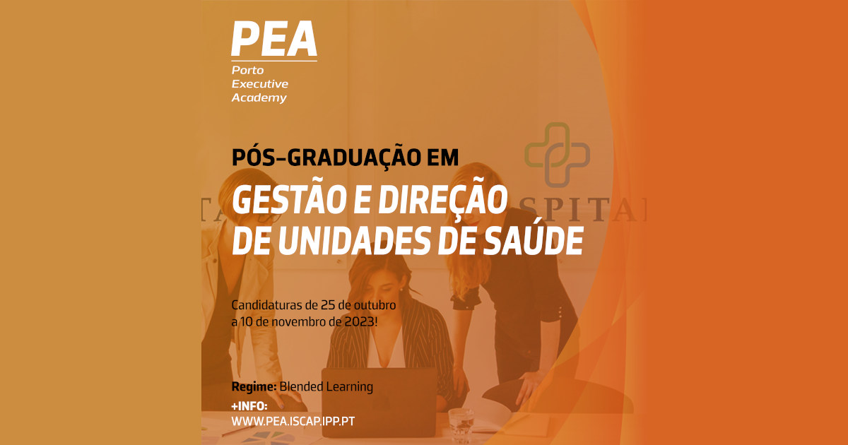 PEA ISCAP - Candidaturas para o Ano Letivo 2023/2024