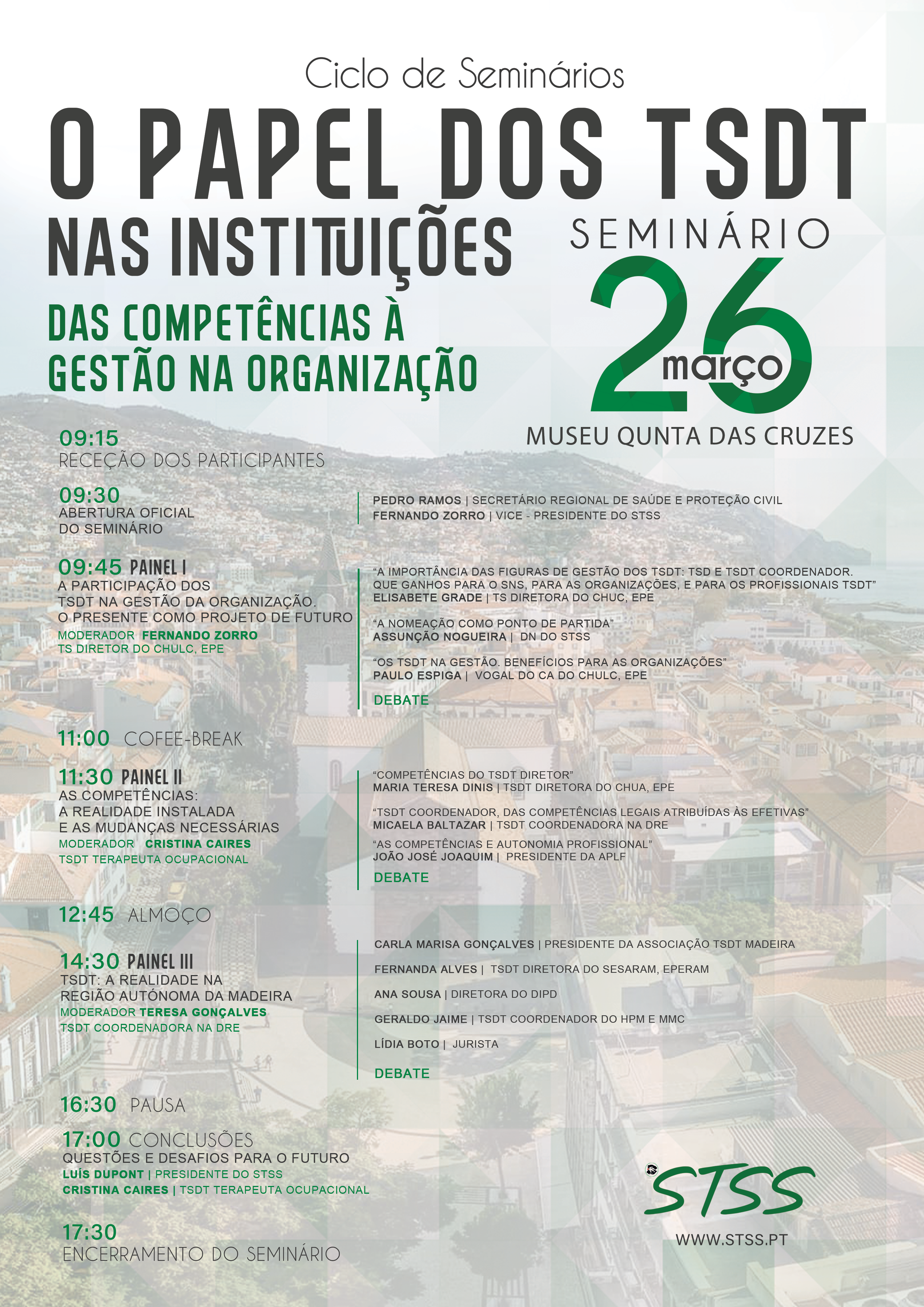 STSS - Seminário da Madeira - Seminário de 26 de Março