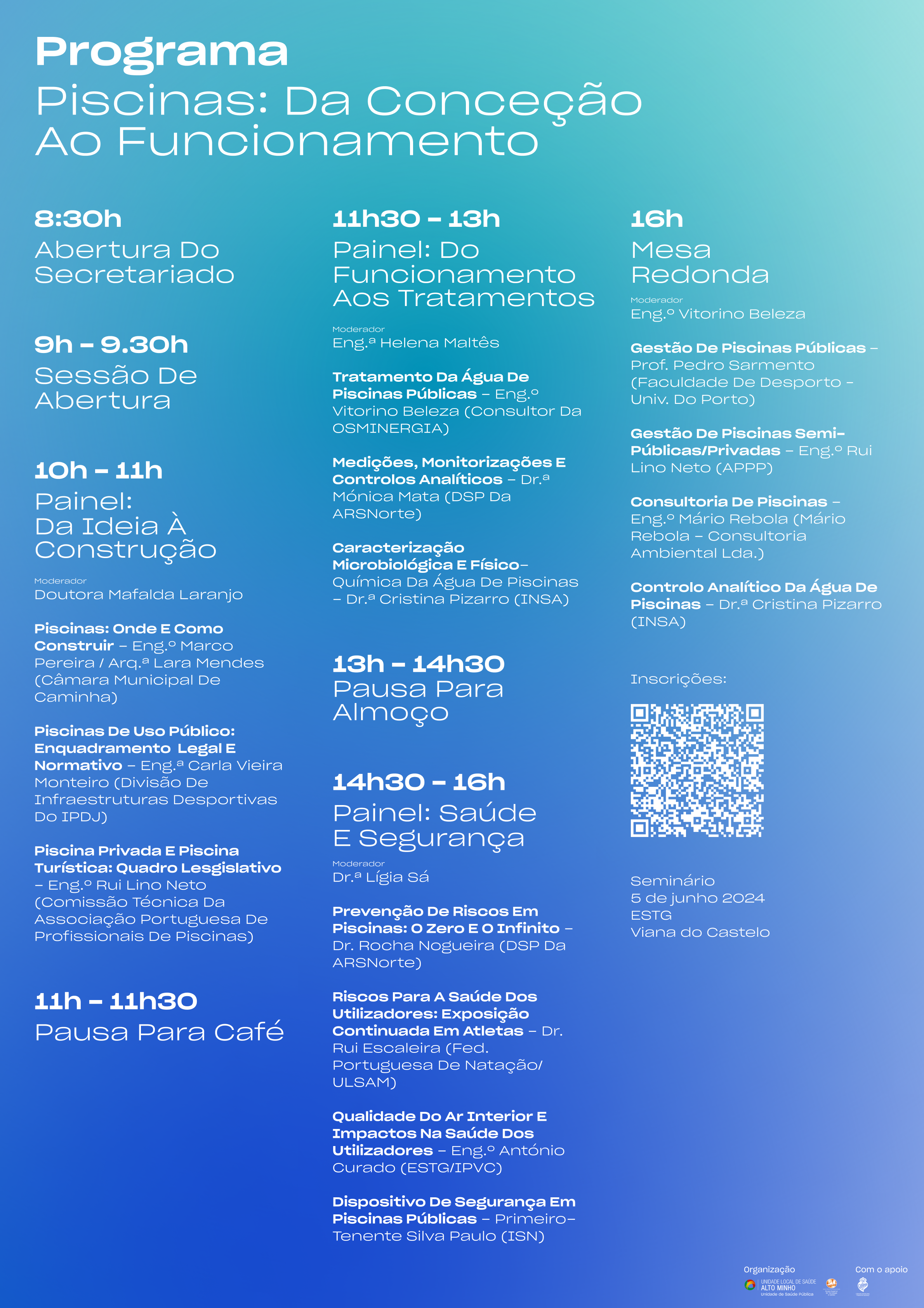 Programa Seminario Piscinas